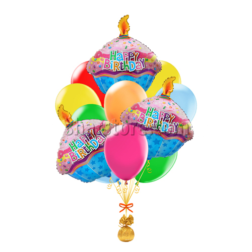 Букет шаров «Сладкий День рождения»