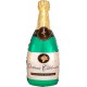 Шар фигура «Бутылка шампанского» 99 см.