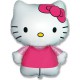 Шар «Hello Kitty, Котенок с бантиком» розовый 66 см.