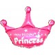 Шар «Корона для принцессы» 94 см.