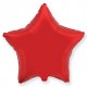 Шар звезда красный 46 см.