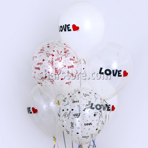 Облако шариков «Love»